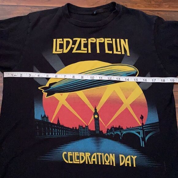 Led Zeppelin Black Graphic Shirt - Picture 4 of 8